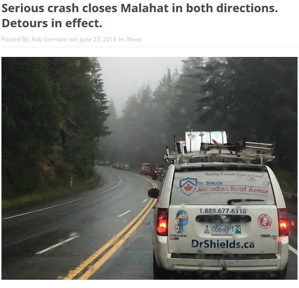 malahat accident