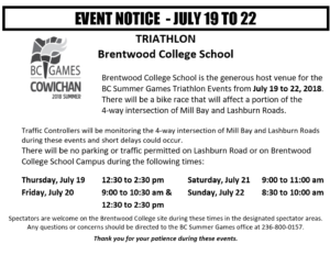 Triathlon BC Summer Games